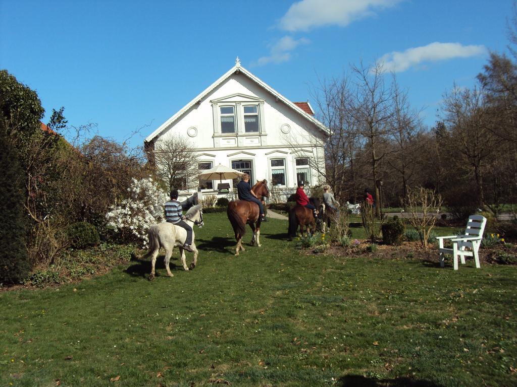 Farm Stay Hof Auf Der Wurp Harrierwurp Bagian luar foto